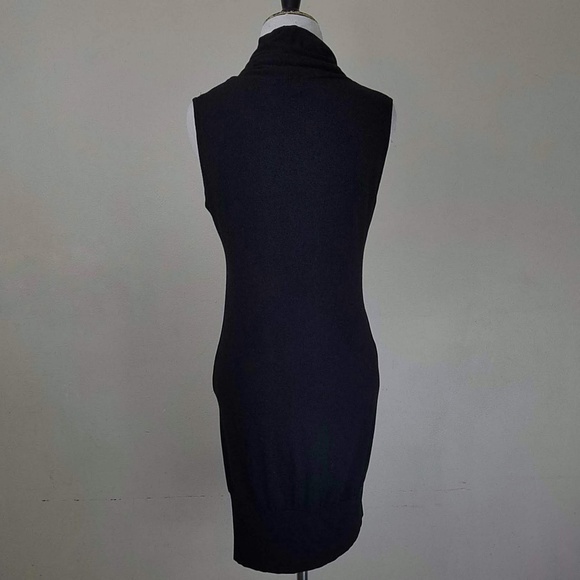 Nicol Caramel Black Maternity Dress - Picture 4 of 5